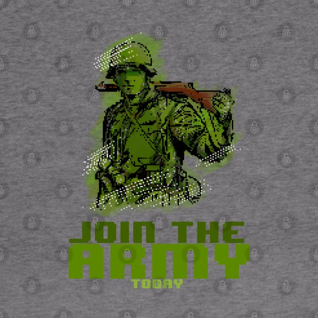 Join the Army 8bit PixelArt by akyanyme